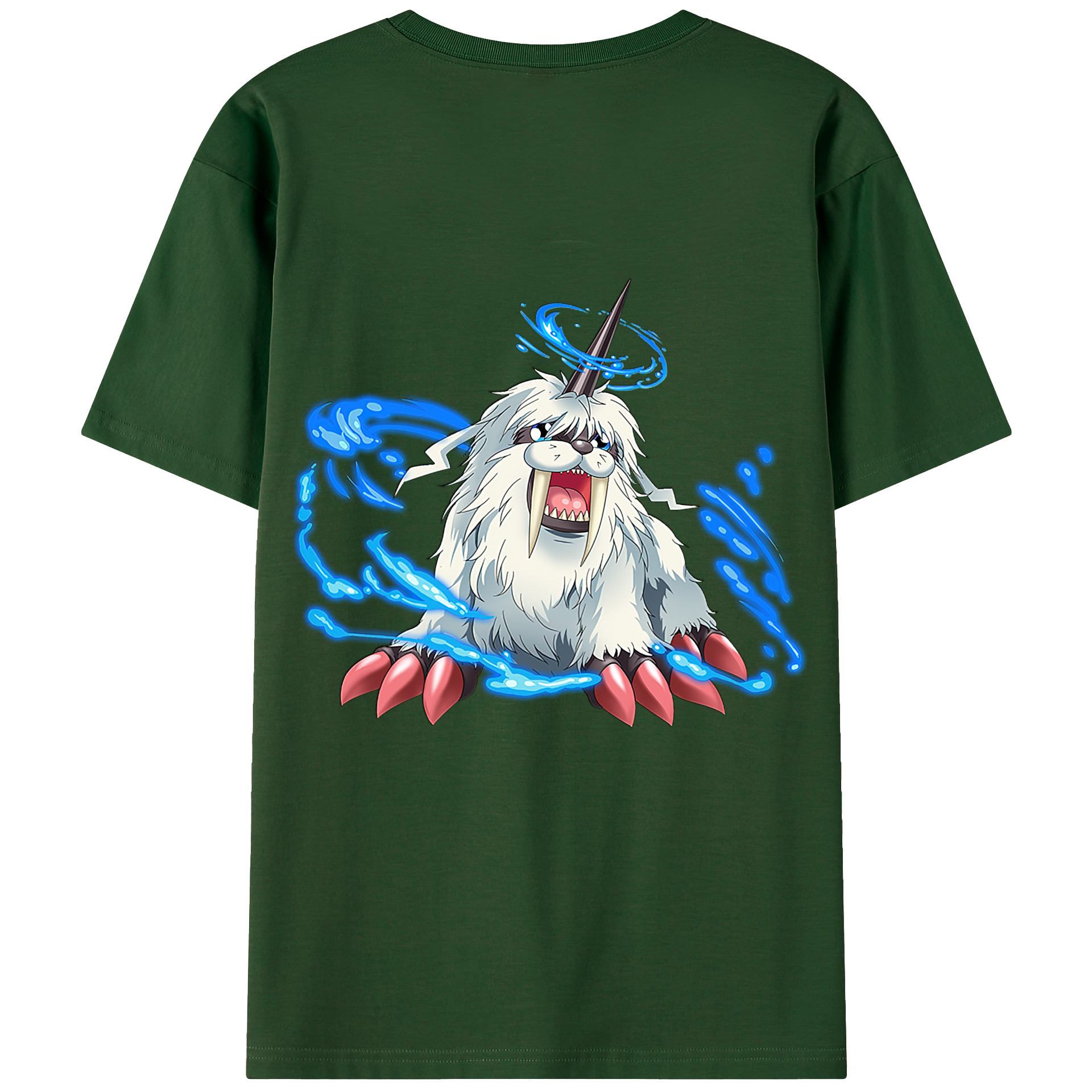 （画像用） Digimon デジタルモンスター/デジモン 綿100％半袖Tシャツ（背面プリント）